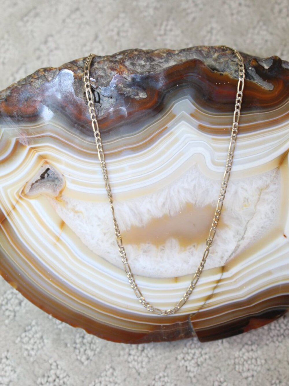 PLux Solid 925 Italy Sterling Silver Chain Flat Link 17" Necklace Lobster Claw